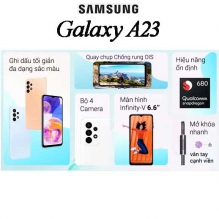 Điện thoại Samsung Galaxy A23 4GB/128GB - Chính hãng